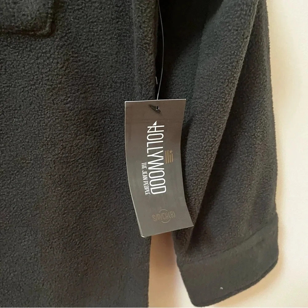 Hollywood Button-Up Fleece Jacket- Kids S/P/CH(8)- NWT